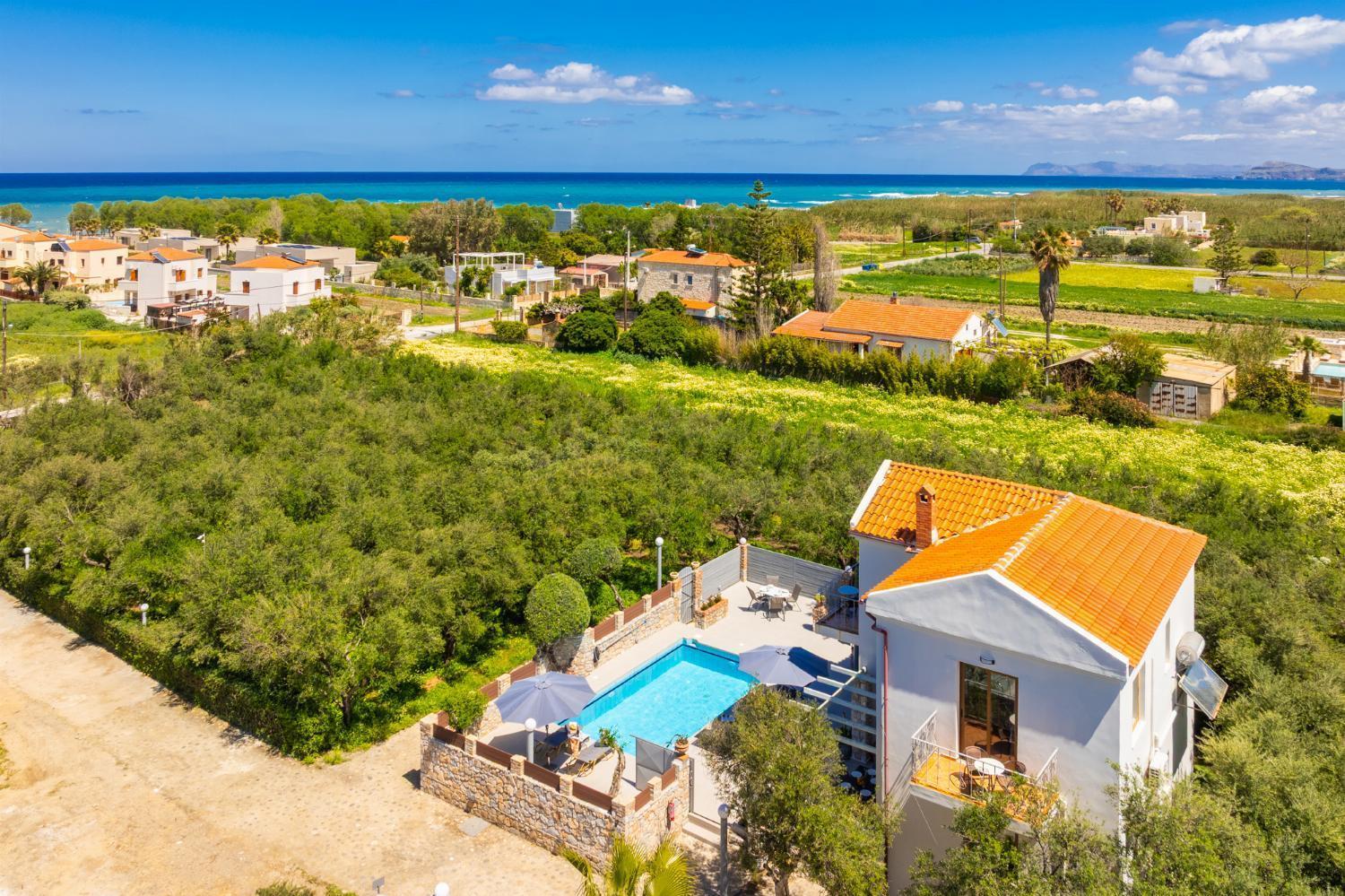 Villa Tzina Тавронитис Экстерьер фото